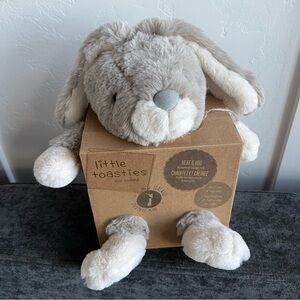 NIB Little Toasties Heat & Hug Bunny Plush